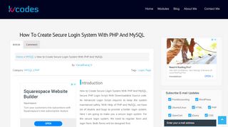 
                            2. How to Create Secure Login System With PHP And MySQL ...
