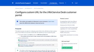 
                            8. How to customize customer portal URL in JIRA Service Desk Server ...