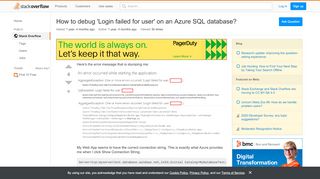 
                            4. How to debug 'Login failed for user' on an Azure SQL database ...