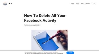 
                            5. How To Delete All Your Facebook Activity with a Simple ...