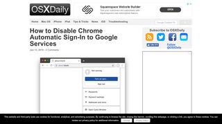 
                            2. How to Disable Chrome Automatic Sign-In to Google Services