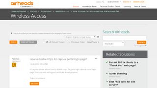 
                            6. How to disable https for captival portal login page? - Airheads ...