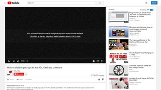 
                            3. How to disable pop-ups in the AOL Desktop software - YouTube
