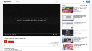 
                            3. How to download adecco salary slip - YouTube