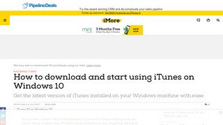 
                            8. How to download and start using iTunes on Windows 10 | iMore