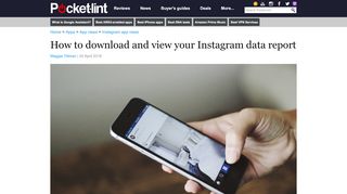 
                            2. How to download and view your Instagram data report - Pocket-li