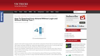 
                            8. How To Download from 4shared Without Login and Without ...