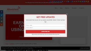 
                            9. HOW TO EARN ONLINE USING JOOMTA - Abuaslam