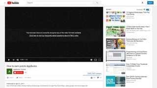 
                            1. How to earn points AppBucks - YouTube