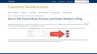 
                            5. How to Edit Chosen Name, Pronoun, and Gender Identity in eTang ...