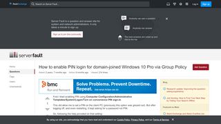 
                            5. How to enable PIN login for domain-joined …