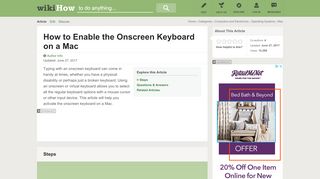 
                            3. How to Enable the Onscreen Keyboard on a Mac: 7 …