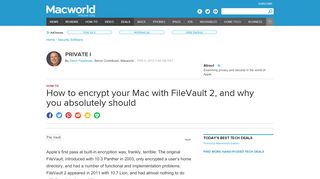 
                            5. How to encrypt your Mac with FileVault 2, and why you ...