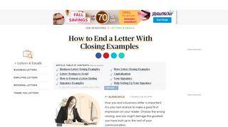 
                            11. How to End a Letter With Closing Examples