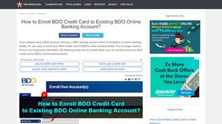 
                            3. How to Enroll BDO Credit Card to Existing BDO Online ...