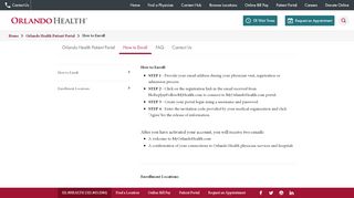 
                            2. How To Enroll - Orlando Health - One of Central Florida's Most ...