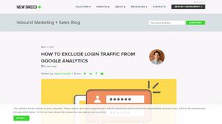 
                            2. How to Exclude Login Traffic from Google Analytics