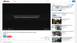 
                            8. How to File for Unemployment Insurance in North Dakota - YouTube