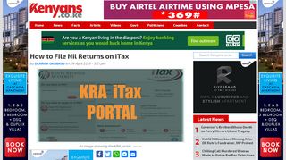 
                            9. How to File Nil Returns on iTax - Kenyans.co.ke