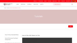 
                            2. How to File Nil Returns on iTax - KRA