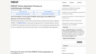 
                            7. How to Fill PMEGP Online Application at …