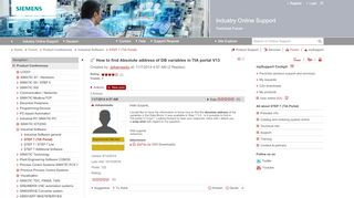 
                            3. How to find Absolute address of DB variables in TIA portal V13 ...