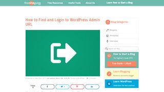 
                            5. How to Find and Login to WordPress Admin URL