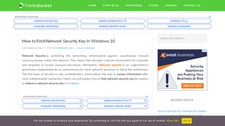 
                            1. How to Find Network Security Key In Windows 10