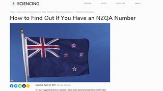 
                            5. How to Find Out If You Have an NZQA Number | Sciencing