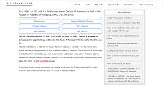 
                            1. How to Find Router IP Address in ... - jiofi-local-html.net