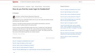 
                            9. How to find the router login for Suddenlink - Quora