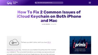 
                            9. How To Fix 2 Common Issues of iCloud Keychain …