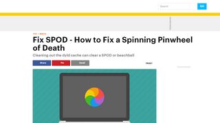 
                            2. How to Fix a Spinning Pinwheel of Death on Mac - lifewire.com