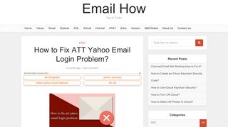 
                            6. How to Fix ATT Yahoo Email Login Problem?
