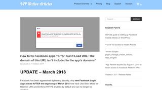 
                            8. How to fix Facebook apps 