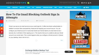 
                            3. How To Fix Gmail Blocking Outlook Sign In Attempts