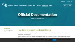 
                            5. How to fix Javascript conflicts in Joomla