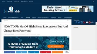 
                            5. HOW TO Fix MacOS High Sierra Root Access Bug