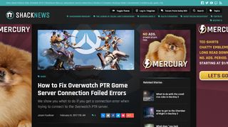 
                            9. How to Fix Overwatch PTR Game Server Connection Failed Errors ...