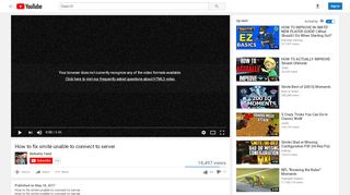 
                            8. How to fix smite unable to connect to server - YouTube