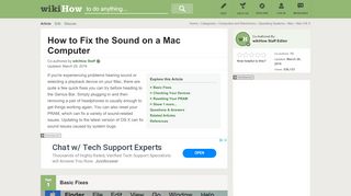 
                            4. How to Fix the Sound on a Mac Computer (with …