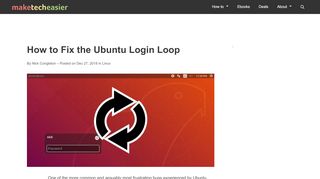 
                            3. How to Fix the Ubuntu Login Loop - Make Tech Easier
