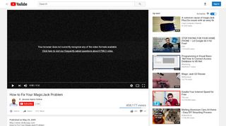 
                            3. How to Fix Your MagicJack Problem - YouTube
