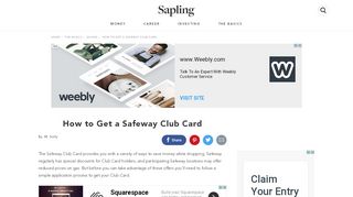 
                            7. How to Get a Safeway Club Card | Sapling.com