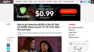 
                            5. How to get American Netflix in the UK: Nab US Netflix ...