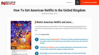 
                            9. How to get American Netflix in the United Kingdom ...