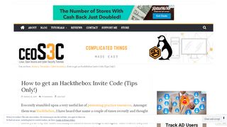 
                            3. How to get an Hackthebox Invite Code (Tips Only!) - Ceos3c