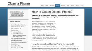 
                            5. How to Get an Obama Phone?