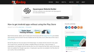 
                            2. How to get Android apps without using the Play Store - Liliputing