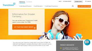 
                            5. How to Get Free Annual Credit Report | TransUnion